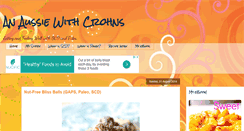 Desktop Screenshot of anaussiewithcrohns.com