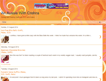 Tablet Screenshot of anaussiewithcrohns.com